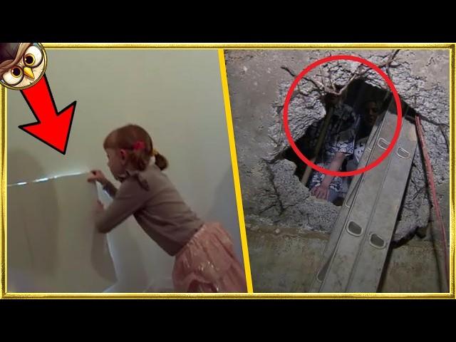 Little Girl Finds A Secret Room In Her House That Leads Into An Even Wilder Surprise