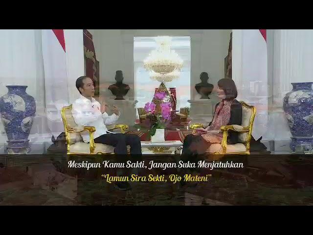 Jokowi. Nasehat sang presiden