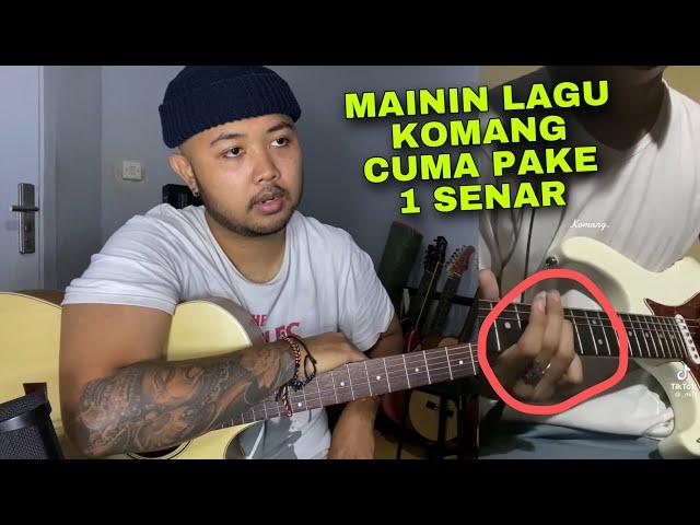 Melodi Indah Gitar KOMANG Cuma Pake 1 Senar #pencerahan