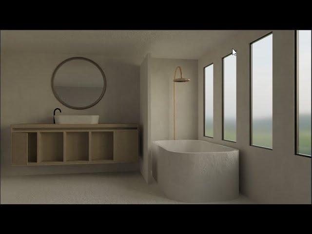 Blender 3D Modelling a Bathroom: Mootzart Education