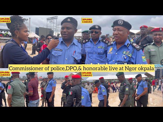 Commissioner of police visits Evang Ebuka Obi Zion permanent sit at Ngor okpala