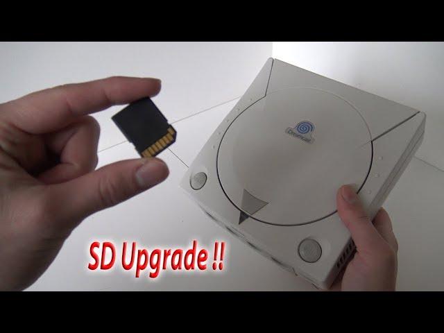 Sega Dreamcast SD UPGRADE MOD... The Ultimate MODDED Console ??