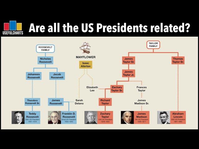 Are all the US Presidents related?