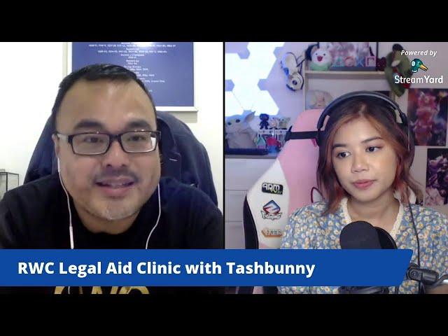 RWC Legal Aid Clinic with Natasha “Tashbunny”