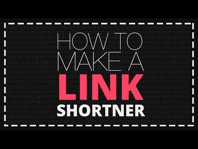 Coding a Link Shortener (PHP)