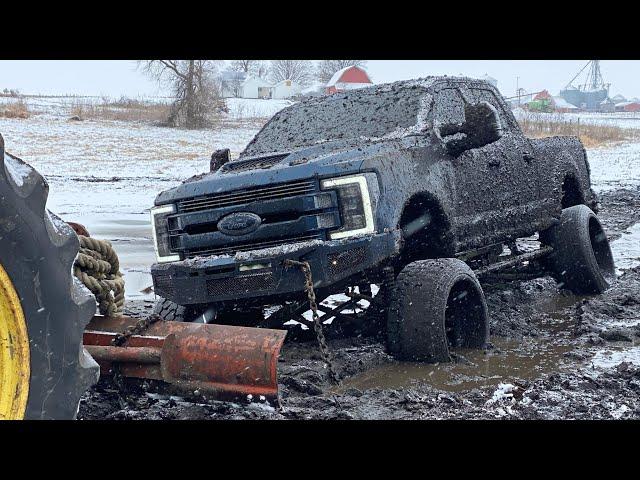 Mudding the $100,000 F350 Until it’s Ruined