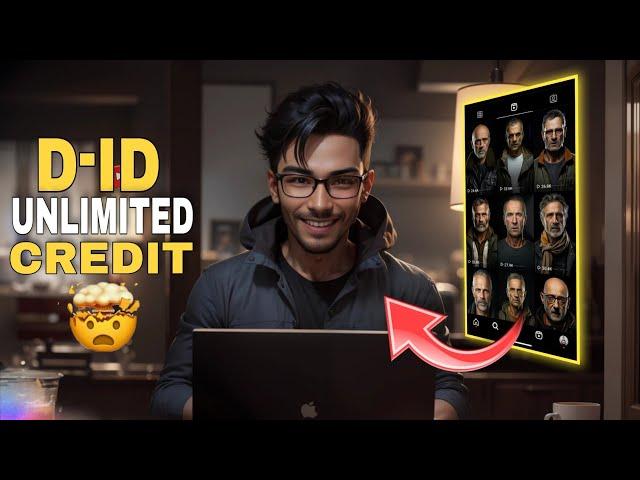 Studio D-ID Credits Problem Solve | Unlimited AI Video बनाओ बिल्कुल Free| D id pe video kaise banaye