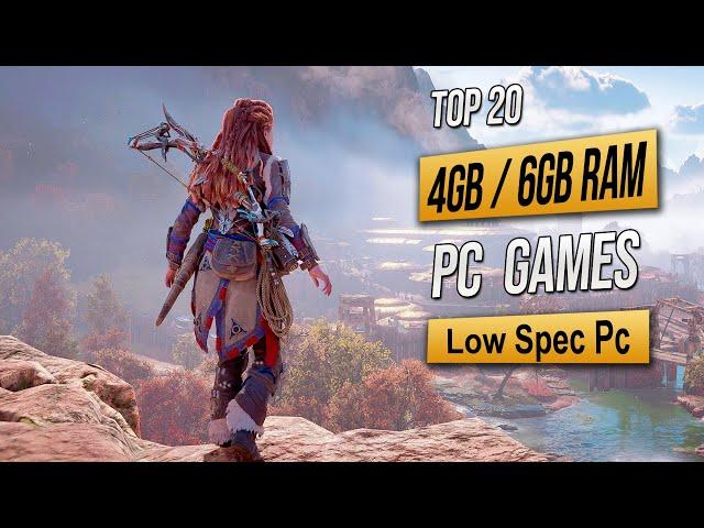 Top 20 Best Low Spec Pc Games For (4GB RAM / 6GB RAM / 2GB VRAM) 2024