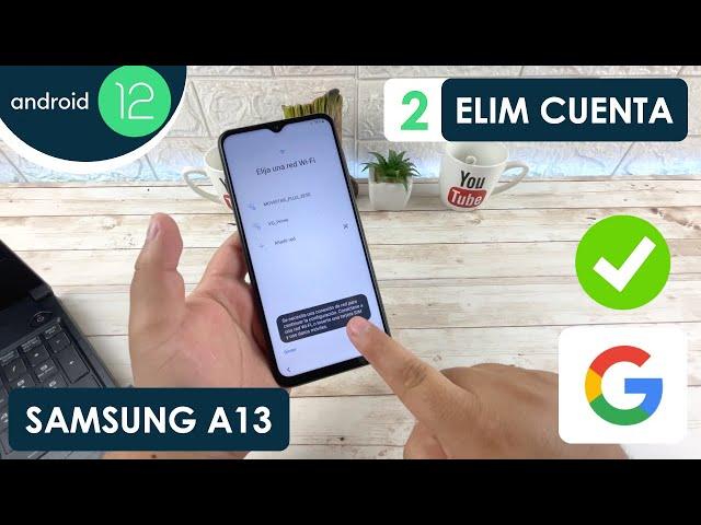 Eliminar Cuenta de Google Samsung Galaxy A13 | Android 12 | Actualizado