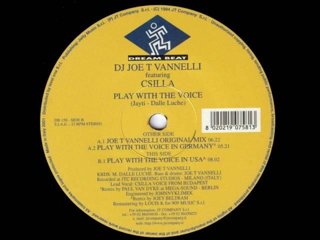 Joe T. Vannelli - Play With The Voice