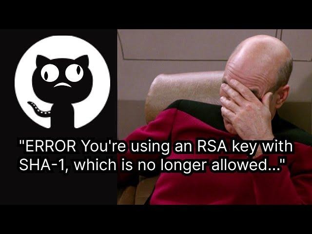 SOLVE The Github RSA Error