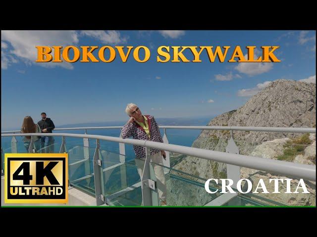 Biokovo Skywalk:Driving To The Skywalk ( The Whole Way ) 4K Walking Tour ( April 2023 )