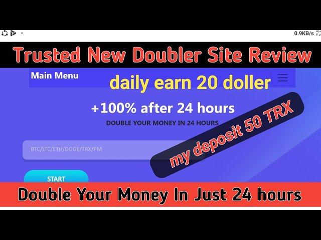 trusted Bitcoin doubler site review || Double your money in just 24 hours granted