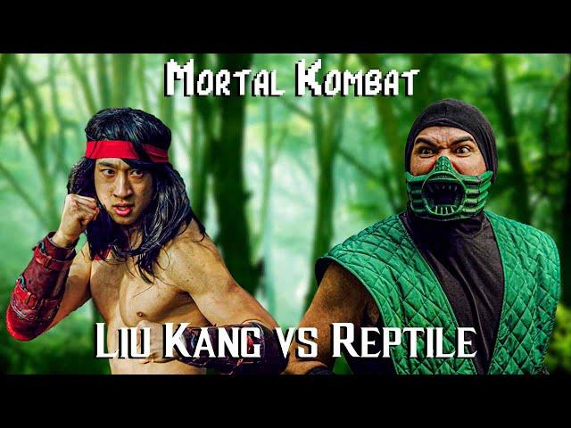 Liu Kang vs Reptile | Mortal Kombat (2021)