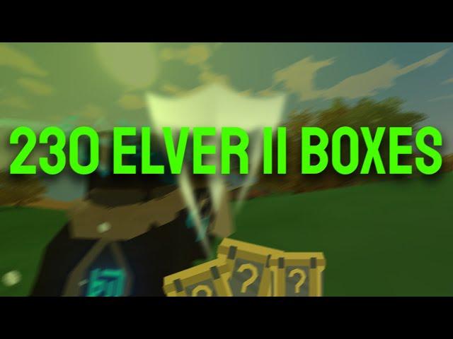 Unturned Unboxing 230 Elver II Boxes