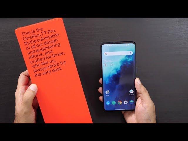 New OnePlus 7T Pro Unboxing & Overview - Never Settled