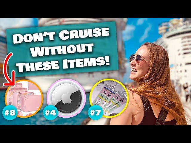 40 essential things to bring on a cruise!