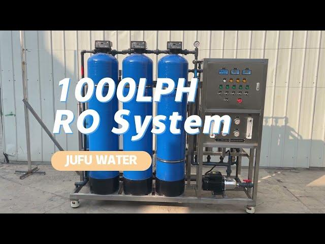 BEST PRICE 1000LPH Reverse Osmosis Water Treatment System Industrial RO Plant