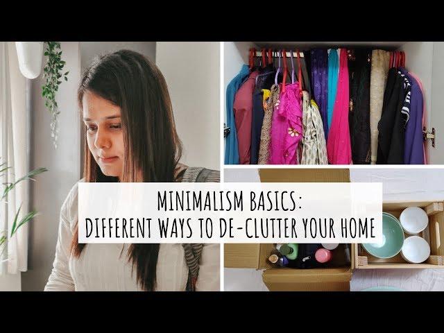 Minimalism Basics: Different Ways to Declutter Your Home | How To Declutter Your Home India