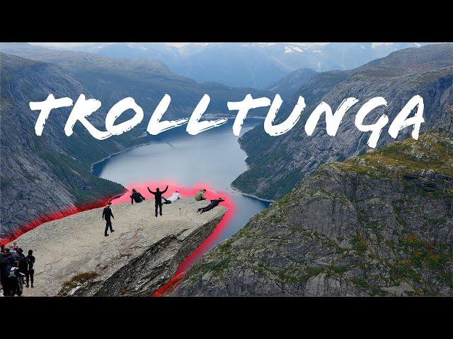 Trolltunga from Odda - as it really is