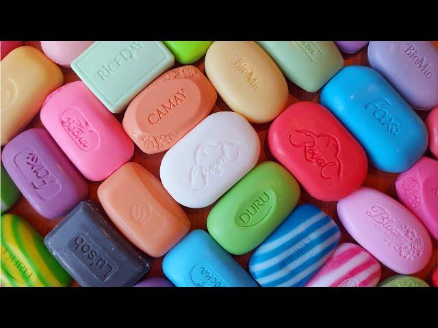 ASMR Soap opening HAUL.unboxing/unwrapping soaps.unpacking soaps.Soap Cutting|Satisfying Video