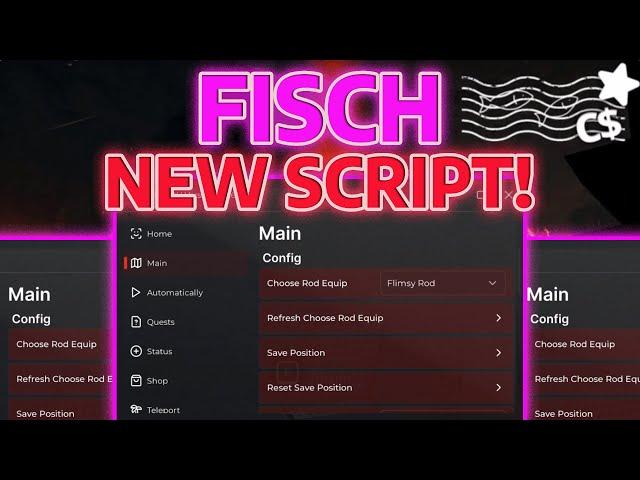  NEW Fisch Script: AUTO BAIT & CATCH with TELEPORT FEATURE 