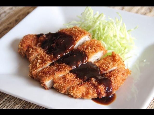 Tonkatsu (deep fried pork) Recipe - Japanese Cooking 101