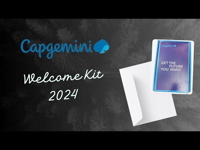 Capgemini Welcome Kit 2024