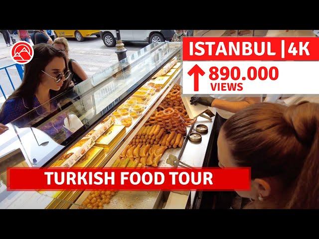 Delicious Turkish Street Food Tour In Istanbul |August 2021|4k UHD 60fps