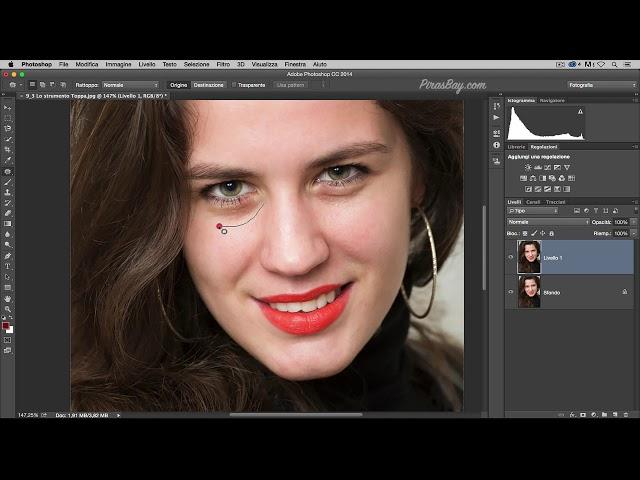 8-3 Lo strumento Toppa di Photoshop