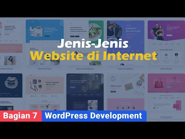 Jenis-Jenis Website yang Ada di Internet #SharingWithYudha