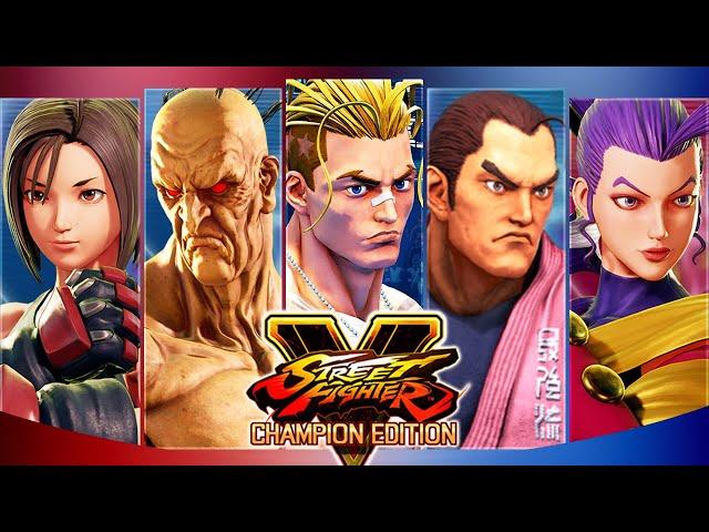 STREET FIGHTER V:CE - All "CRITICAL ARTS" ! - 2021