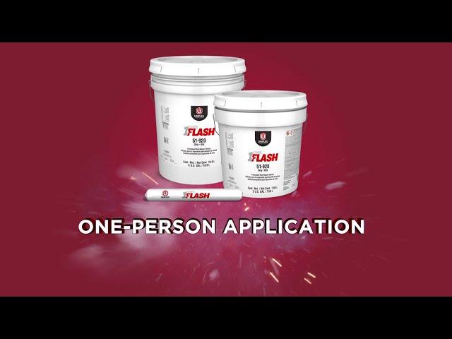 Uniflex OneFlash Step-Saving Flashing and Seam Sealer