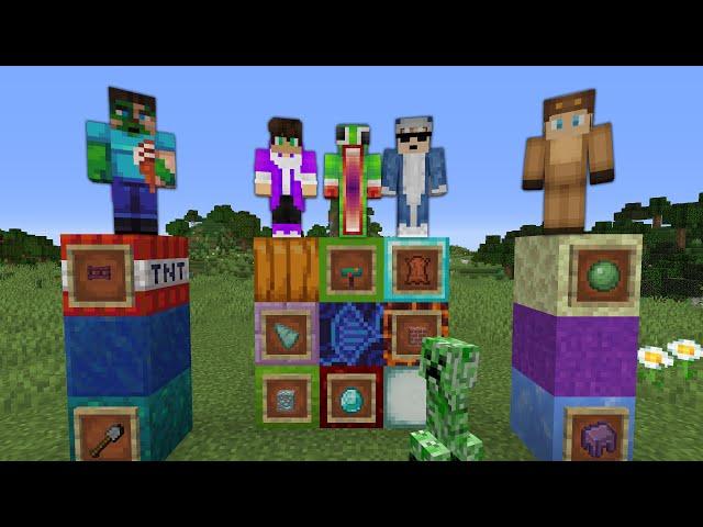 Minecraft Minute Rush with Unspeakable, BeckBroJack, Shark and Moose