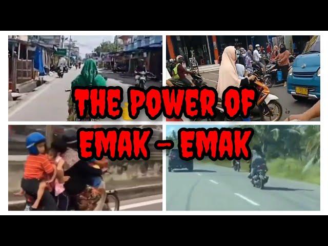 The Power of Emak-Emak..!! Ras terkuat di muka Bumi.. Sang Penguasa Jalanan..!! #thepowerofemakemak