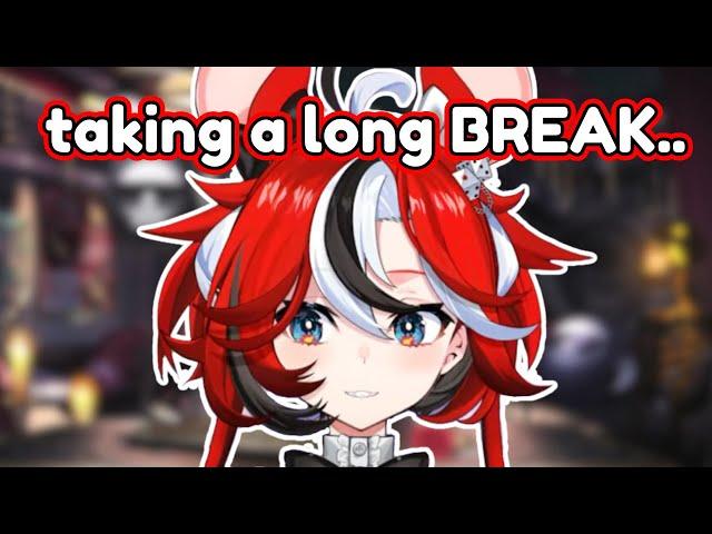 Bae Talks about why She's Going to Take a Long Break Starting next month 【Hakos Baelz / Hololive EN】