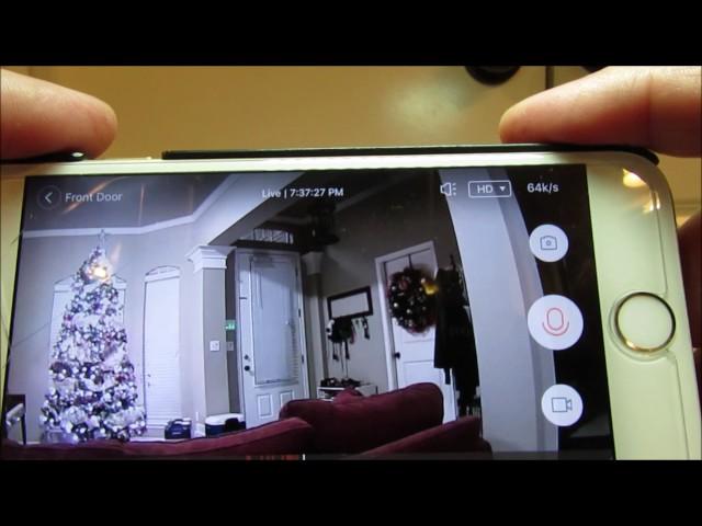 Yi Home Camera Audio Test