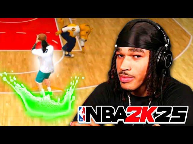 PLAQUEBOYMAX TAKES OVER THE 1S COURT USING HIS *IRL JUMPSHOT ON NBA 2K25!