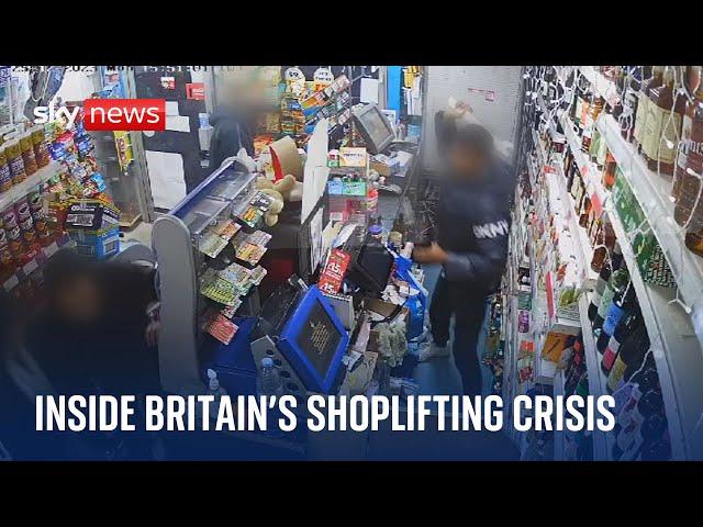 Police attend fewer than quarter of shoplifting incidents, Sky News investigation reveals