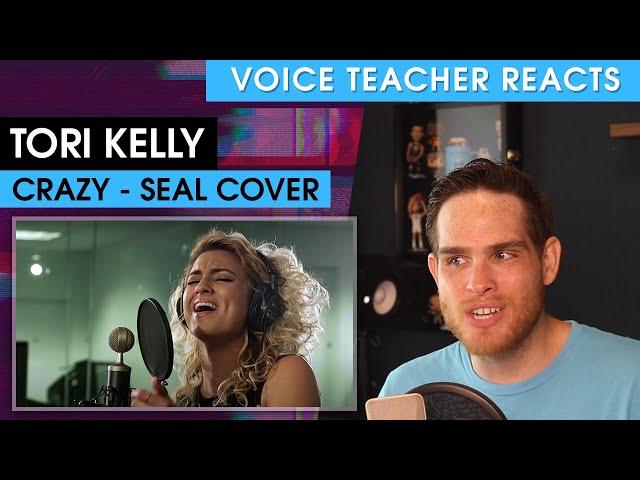 Voice Teacher Reacts to Tori Kelly "Crazy" Seal Cover Live @ SiriusXM