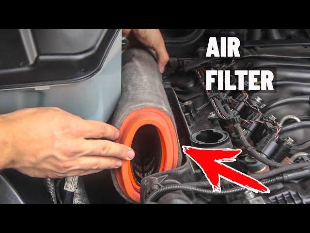 BMW X5 E53 Diesel Air Filter Replacement DIY