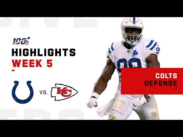 Colts Defense Stuns Chiefs at Home | NFL 2019 Highlights