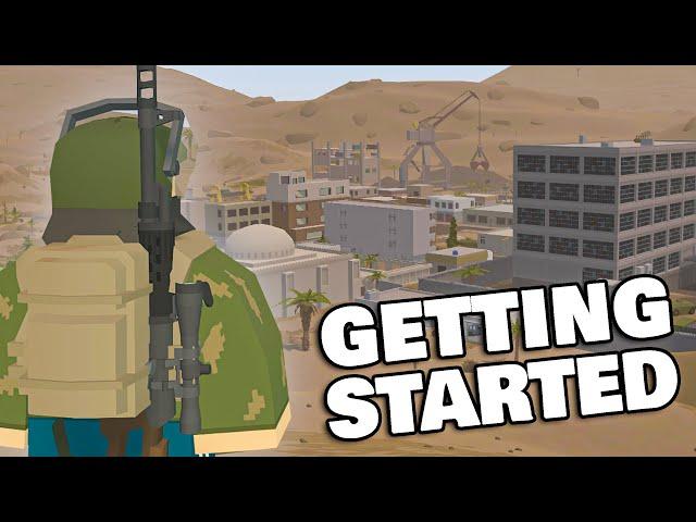 GETTING STARTED IN ARID! (Unturned Arid Part 1)
