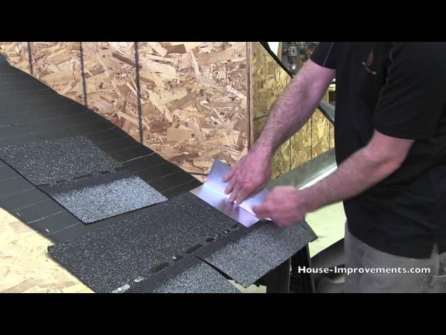 How To Shingle - Step Flashing