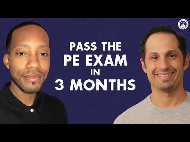 Pass The PE Exam In 3 Months