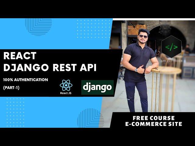 React-Django Rest API E-commerce Site  (Part-1)