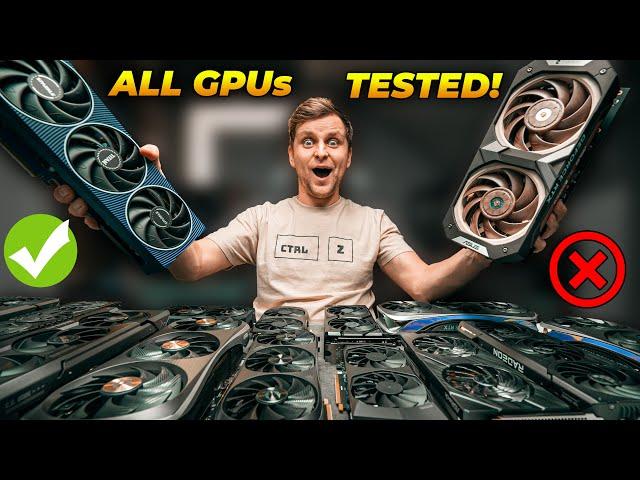 REVEALED: 40+ GPUs tested!  BEST GPU for Creators 2024?! [ULTIMATE RadeON VS ARC VS GeForce Battle]