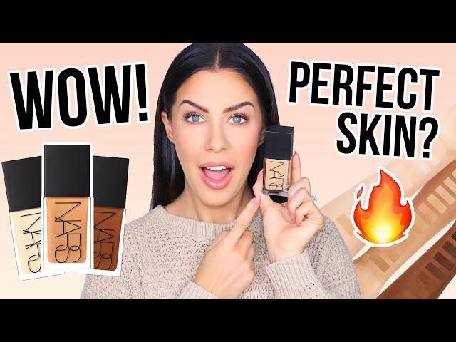 NARS LIGHT REFLECTING FOUNDATION! REVIEW & 14 HOUR WEAR TEST!!