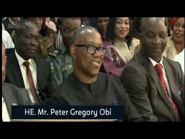 The Moment Peter Obi was Introduced During Glory Reign 2024 | Salvation Ministries