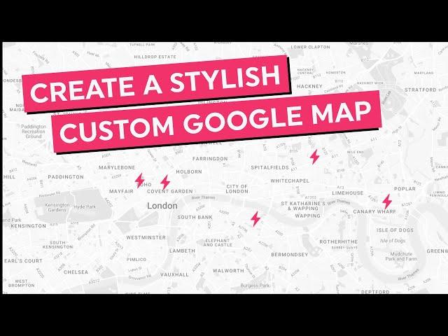 Build a Stylish Custom Google Map With The Google Maps API